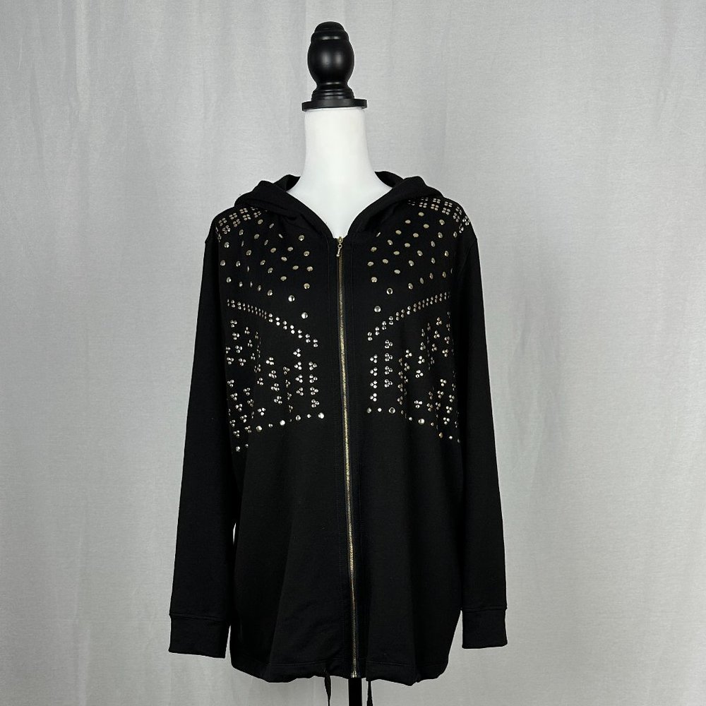 Antthony Originals Black Zip Up Hoodie